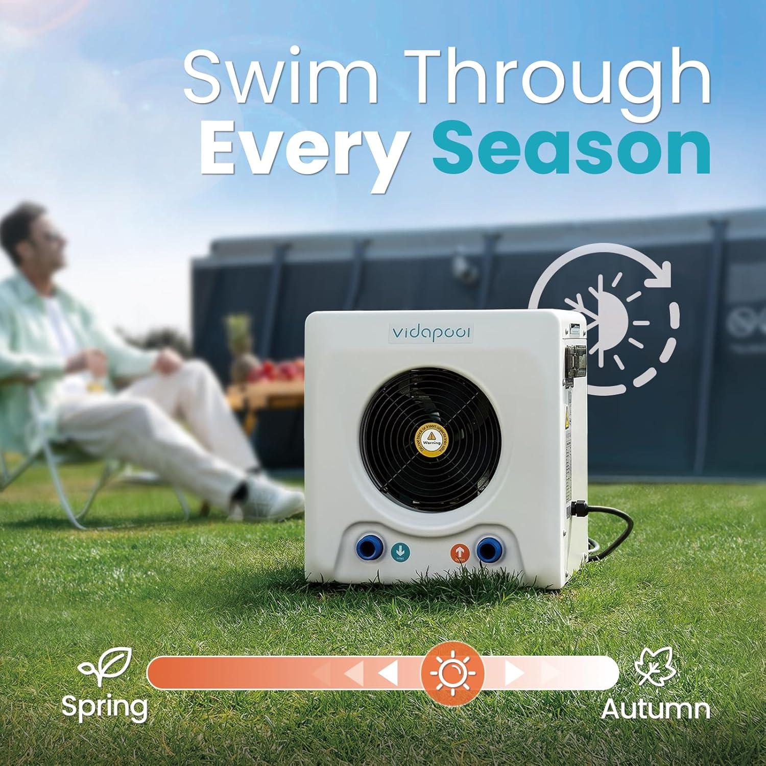 How We Extended Our Swim Season with a 16,000 BTU Heat pump